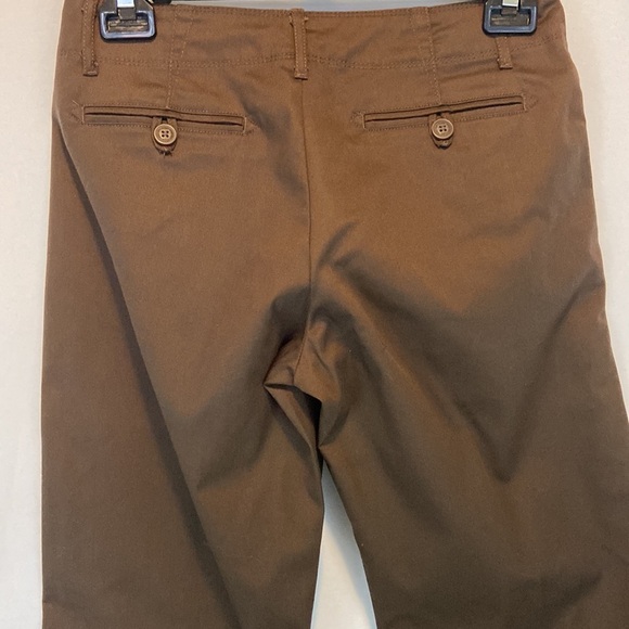 Lee Midrise Straight Leg Lower on the waist Brown Pants Size 8 - Picture 5 of 8